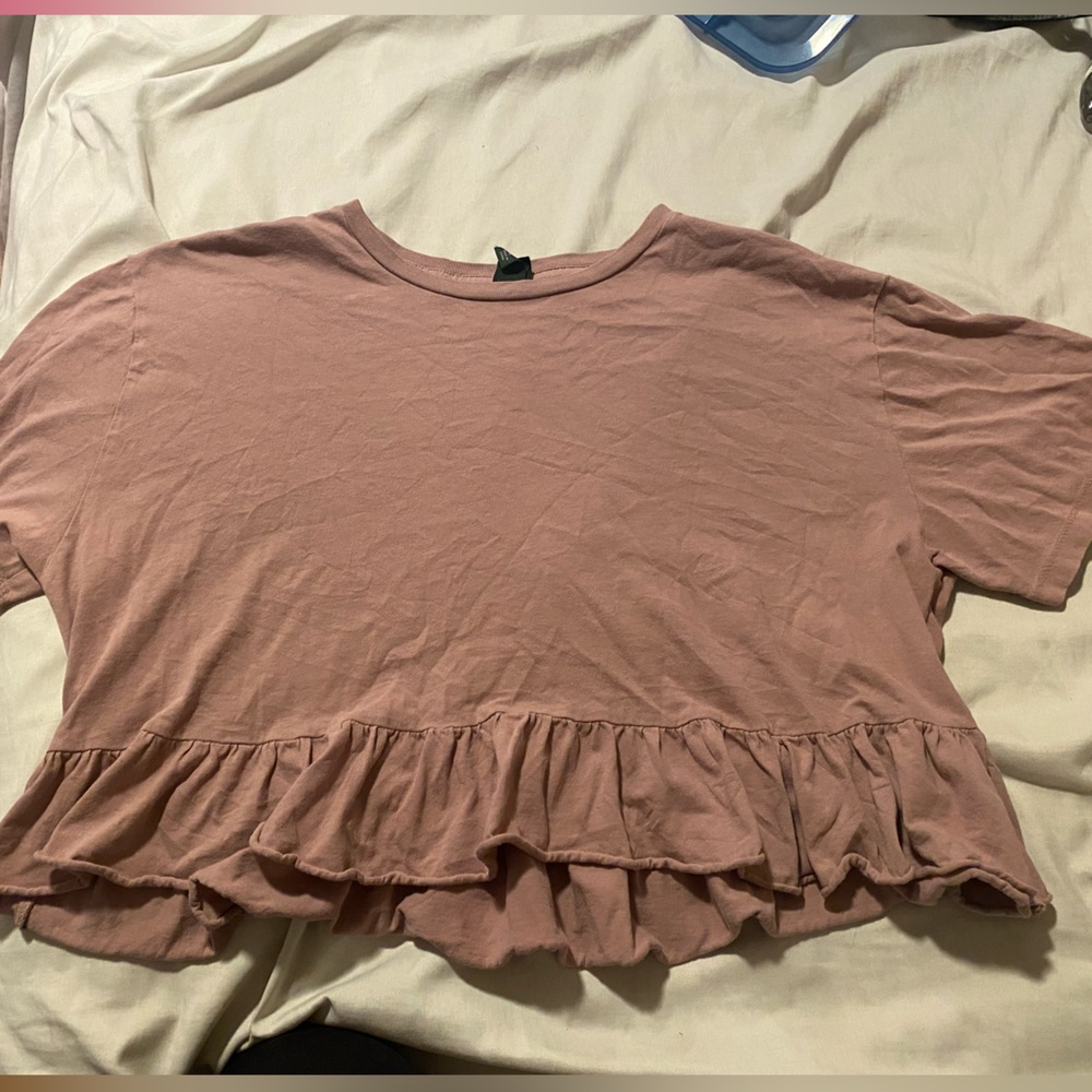 Women cropped tee